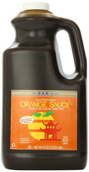 San-J Sauce, Orange, Gluten Free, 64 Ounce