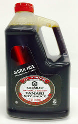Kikkoman Tamari Soy Sauce Gluten-Free, 64 Ounce (0.5 Gallon)