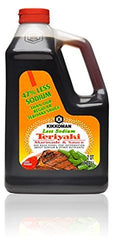 Kikkoman 47% Less Sodium Gourmet Teriyaki Marinade and Sauce 1.89L (0.5 Gallon)