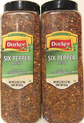 Durkee Six Pepper Blend, 22 Ounce (Pack of 2)
