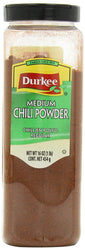 Durkee Chili Powder Medium, 16-Ounce (Pack of 2)