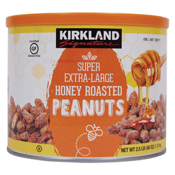 Kirkland Signature Extra Large Honey Roasted Peanuts 40 Ounce