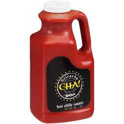 Cha! by Texas Pete Sriracha Hot Chile Sauce, 1/2 Gallon