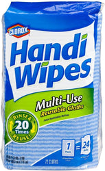 Clorox Handi Wipes, Dry Multi-Use Reusable Cloths, 72 Count