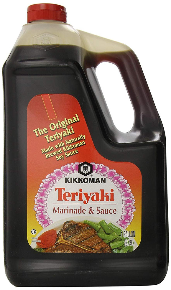 Kikkoman Marinade and Sauce, Teriyaki, 128 Ounce