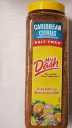 Dash Caribbean Citrus Seasoning Blend Salt Free No MSG, 21 Ounce