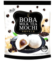 Yuki and Love Boba Milk Tea Mochi, 60 Count