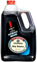 Kikkoman Soy Sauce, 128-Ounce (1 Gallon) Bottle