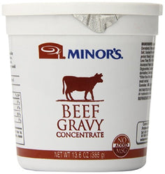Minor's Gravy Concentrate, Beef, 13.6 Ounce