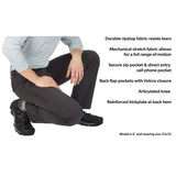 Coleman Men's Hybrid Hiking Pant 36W x 32L, Phantom (Gray/Black)