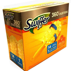 Swiffer Duster 360 Handle with Refills, 14 Count