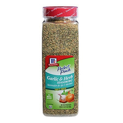 McCormick Perfect Pinch Garlic & Herb Salt-Free Seasoning, 19 Ounce