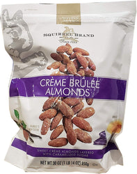 Squirrel Brands Crème Brulee Almonds, 30 Ounce