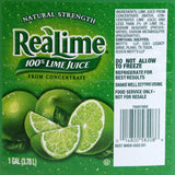 Real Lime Juice (1 Gallon) 100% Lime Juice