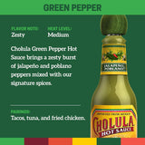 Cholula Green Pepper Hot Sauce 64 Ounce Bottle