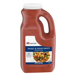 Minor's Sweet and Sour Sauce and Marinade, Authentic Bold Asian Flavor with Pineapple, 4.5 lbs (Packaging May Vary)