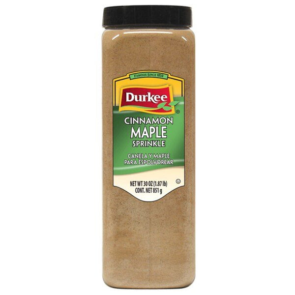 Durkee Cinnamon Maple Sprinkle 30 Ounce