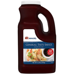 Minor's General Tso's Sauce, Stir Fry Sauce, Ginger Garlic Sesame Flavor, 5.2 lb Bottle