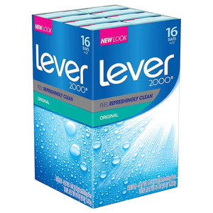 Lever 2000 Bar Soap Original 4 oz, 16 bar