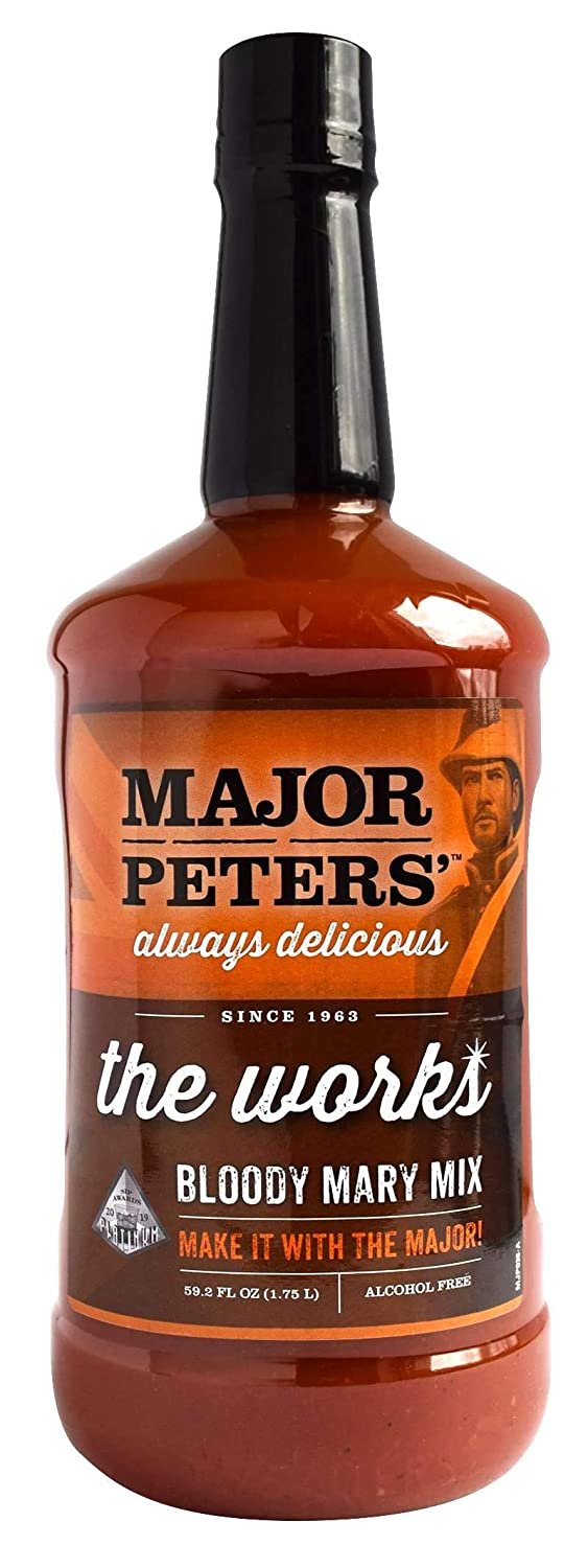 Major Peters' The Works Bloody Mary Mix, 59.2 Ounce