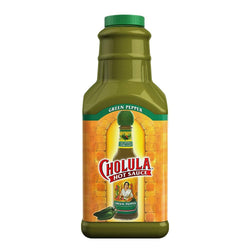 Cholula Green Pepper Hot Sauce 64 Ounce Bottle