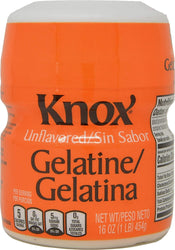 Knox Unflavored Gelatin / Gelatine, 1 Pound