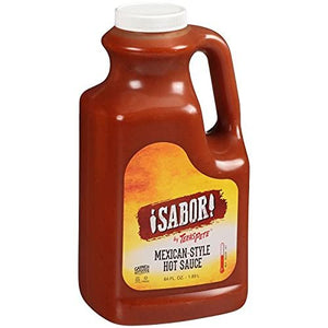 Sabor by Texas Pete Mexican Style Medium Hot Sauce, 1/2 Gallon