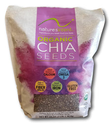 Nature's Intent Organic Chia Seeds, 3 Pound