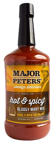 Major Peters' Hot and Spicy Bloody Mary Mix, 59.2 Ounce (1.75 Liter)